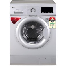 LG 7.0 Kg 5 Star Inverter Fully-Automatic Front Loading Washing Machine (FHM1207ADL, Silver, 6 Motion Technology)