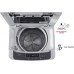 LG 6.5 Kg 5 Star Smart Inverter Fully-Automatic Top Loading Washing Machine (T65SKSF4Z, Middle Free Silver)