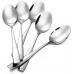  Tarrington House Stainless Steel Spoon Set, Spoon Set of 6, 16 cm, Mirror Polish, Steel Spoon Set, Tablespoon, Teaspoon, Dinner Spoon Set for Home, Kitchen, Restaurant