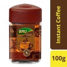 BRU Gold Instant Coffee, 100g by Bru