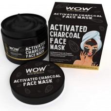 WOW Activated Charcoal Face Mask with PM 2.5 Anti-Pollution Shield - 200ml by WOW