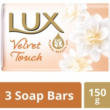 Lux Velvet Touch Jasmine and Almond Oil Soap Bar, 3x150g by Lux