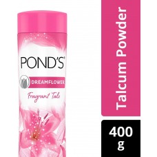 POND'S Dreamflower Fragrant Talcum Powder, Pink Lily, 400 g by POND'S