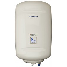 Crompton Solarium DLX SWH825 25-Litre Storage Water Heater (Ivory)