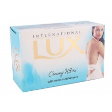 Lux International Soap - Creamy White, 125g Bar