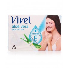 Vivel Aloe Vera and Vitamin E Soap (60g) - Pack of 12