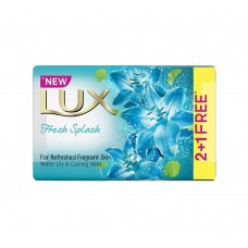 LUX Fresh Splash Water Lily & Cooling Mint Soap Bar, 100 g (Pack of 3) with Buy 2 Get 1