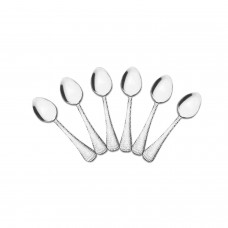  Stainless Steel Hammered Table/Dinner Spoon - Nile, 6 Pieces Visit the STEREN IMPEX Store