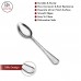  Stainless Steel Hammered Table/Dinner Spoon - Nile, 6 Pieces Visit the STEREN IMPEX Store