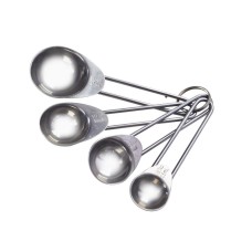 Tarrington House Measuring Cup and Spoon, 4 Piece, 