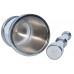  Stainless Steel Mortar and Pestle Set/okhli and musal/Kitchen Masher/Masher/Khallad/khalbatta for Kitchen/Imam dasta/Spice Mixer for Kitchen,