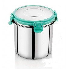 Stainless Steel Mirror Polish Leak Proof and Air Tight Lunch Box / Kitchen Storage Container,