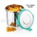 Stainless Steel Mirror Polish Leak Proof and Air Tight Lunch Box / Kitchen Storage Container,