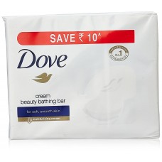 Dove Cream Beauty Bathing Bar, 3 X 100g