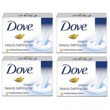 Doves Dove Cream Beauty Bathing Bar 50G (Pack Of 4)