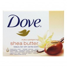 DOVE Purely Pampering Shea Butter Beauty Bar With Vanilla Scent Soap Set Of 3 (100gms * 3)