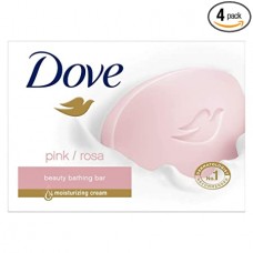 Dove Pink Rosa Beauty Bathing Bar 100 g - Pack of 4