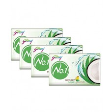 Godrej No.1 Coconut and Neem Soap, 100g (Buy 4 Get 1 Free)