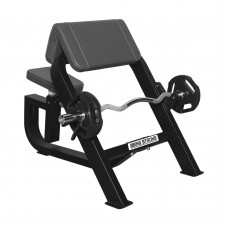 Preacher Curl Bench with Olympic rod Holder, Bicep Curl, Forearm for Gym & Home