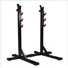 Steel Squat stand (Red/Black)