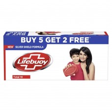 Lifebuoy Total 10 Soap, 125 g (Pack of 7) with (Buy 5 Get 2 Free)