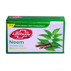 Lifebuoy Neem and Aloe Vera 100% Better Skin Protection Soap Bar 100g