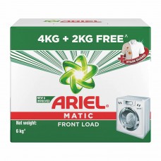 Ariel Matic Front Load Detergent Washing Powder – 4 Kg+2 KG free