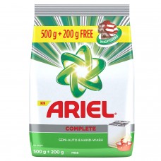 Ariel Complete Detergent Washing Powder - 500 g with Free Detergent Powder - 200 g