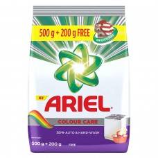 Ariel Colour Detergent Washing Powder - 500 g with Detergent Washing Powder - 200 g