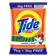 Tide Plus Double Power Detergent Washing Powder Jasmine & Rose 7kg + 3kg FREE