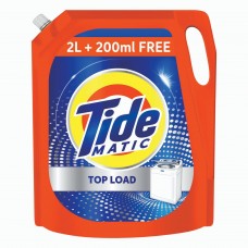 Tide Matic Liquid Detergent 2L + 200 ml FREE– Top Load Washing Machine