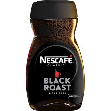 Nescafé Classic Black Roast Instant Coffee, Rich & Dark - 95g /100 g Dawn Jar | 100% Pure Soluble Coffee Powder (Weight Many Vary)