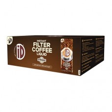 iD Instant Filter Coffee Liquid | Strong | Authentic, Ready to use | 40 Cups | 400ml (10ml x Pack of 40)