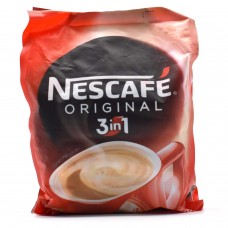 NESCAFÉ 3 In 1 Original Soluble Ground Coffee Beverage,30 Sachets Bag