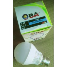 OBA 9W- Base B22 9-Watt LED Bulb (Pack of 1, Cool Day Light)