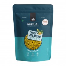 Eat Anytime Mindful Healthy Cheese Jalapeno Chickpea Kabuli Chana | Vegan, Vaccum Cooked | Rich Protein & Vitamins | High Fiber | No Preservatives | Cheese Jalepeno Kabuli Chana - 200gm