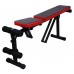 Saving Basket Adjustable Weight Bench Gym Home Workout - Height Adjustable Utility Bench Flat Incline Decline Abs ,Bench Press, Barbell Crunch