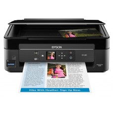 Epson Expression Home C11CE60201 Wireless Photo Printer with Scanner (Black)