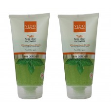 VLCC Tulsi Acne Clear Face Wash Combo (150g*2)