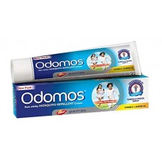 Dabur Odomos Non-Sticky Mosquito Repellent Cream (With Vitamin E & Almond) - 100g by Odomos